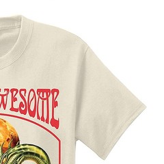 T-Shirt – Men’s Shirt – Adult Swim Tee (Beige, Small)