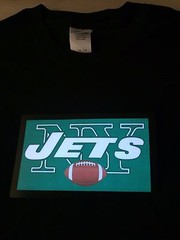 NFL JETS NJ LED Sound Activated LIGHTS UP LED T-Shirt ALL SIZES Wireless