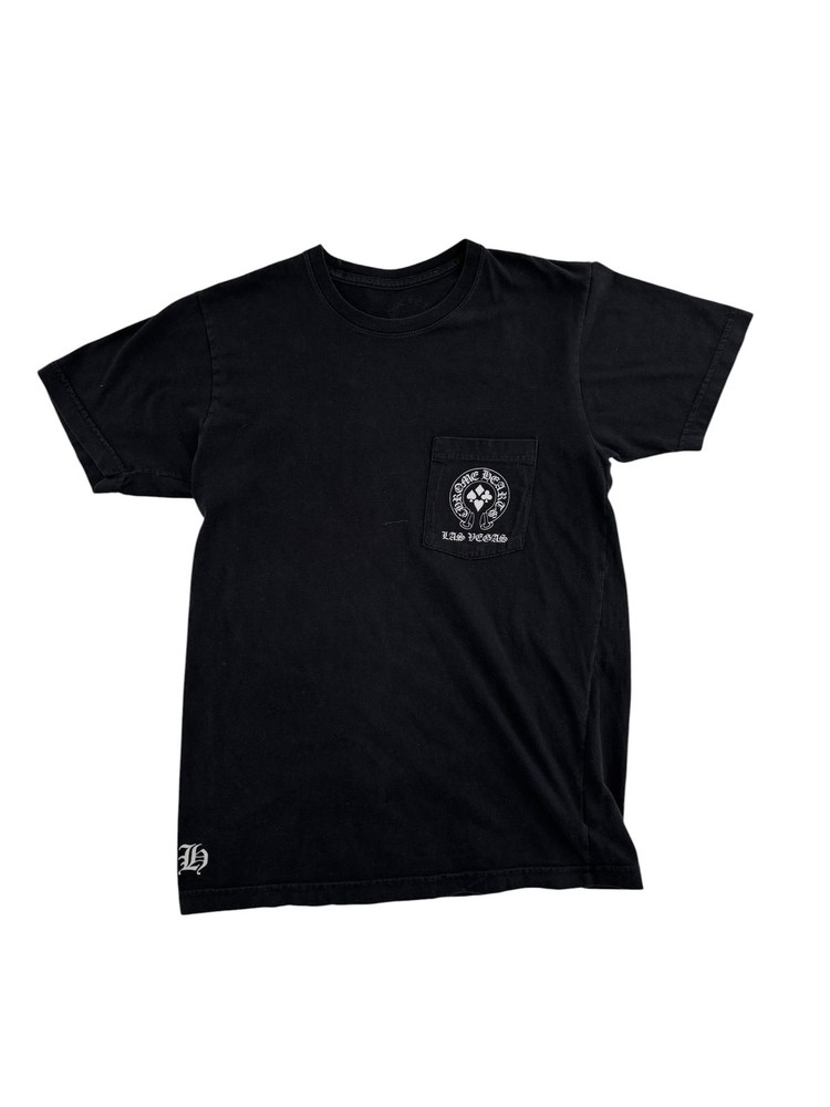 Size M Chrome Hearts Welcome to Las Vegas Tee Black & White