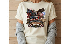 250th Anniversary Shirt, 1776-2026 Patriotic Eagle, Fourth of July Gift shirt