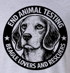 End Animal Testing T-Shirt Beagle Lovers And Rescuers Benefits Nonprofit