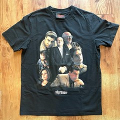 The Sopranos Shoe Palace HBO Black Graphic T-Shirt Size M TV Show Mafia – T18