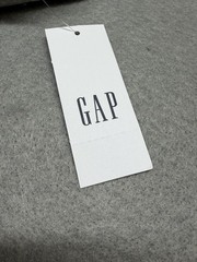 Gap Everyday Soft Long Sleeve Shirt Mens Medium Gray Crew Cotton Solid $30 MSRP