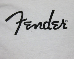 Vintage Y2K Fender Guitars Raglan T-Shirt Men’s (L) Music Band Rock n Roll