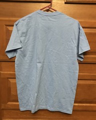 NEW Gildan Mens Med DryBlend 50/50 Cotton/Poly Plain blue T-Shirt S/S G8000 1422