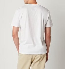 JA John Ashford Men’s Soft Jersey Short Sleeve Crew-Neck T-Shirt White Size XXL