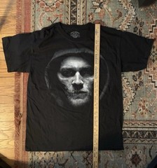 Sons Of Anarchy SAMCRO Road Gear Graphic Shirt Size L NWOT