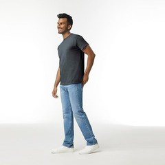 Gildan Adult Ultra Cotton T-Shirt, Style G2000, Multipack – Dark Heather