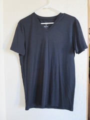 TRUE RELIGION MEN’S SHORT SLEEVE RUBBER METALLIC TEE SHIRT, BLACK, XXL, NWT $89