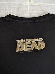 Walking Dead Hilltop Shirt Mens Medium Black Short Sleeve Graphic Tee 2013