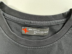 Men’s Nero Ventaga T-Shirt Streetwear Designer Sz M