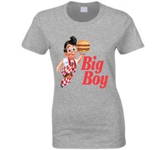 Big Boy Burgers Restaurant Chain Food T Shirt
