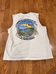 Vintage Harley Davidson Shirt Mens XL White St Thomas US Virgin Islands Tank Top