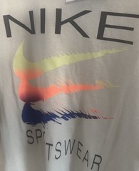 Nike Tshirt Mens Medium Tall Tan