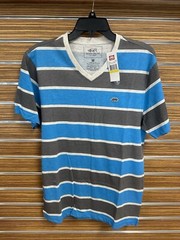 ECKO Unltd. Vintage Men’s Stripe V-Neck T-Shirt ( 3 Pieces / One Price ) Medium