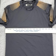 XERSION T Shirt Men Small Gray Compression Quick Dri Long Sleeve Training Gym