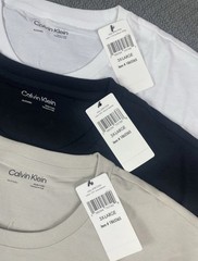 Calvin Klein Men’s Dress Tee in Beige, Black or White Pick Your Size S-3XL NWT