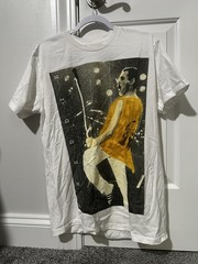Freddie Mercury Queen Band Unisex Medium T-Shirt Short Sleeve