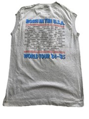 Bruce Springsteen and The E Street Band 1985 Vintage Tour T-Shirt Size Medium
