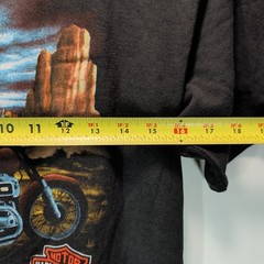 Vintage 3D Emblem Harley Davidson Motorcycles The Way We Are T-Shirt L 1987 80s
