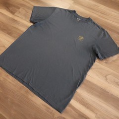Burkard Studio Billabong Chest Logo Tshirt Mens Large UPF 50+ Blue Grey