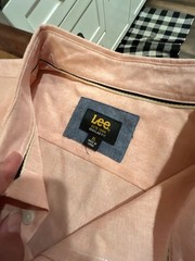 Lee Men’s Short Sleeve Regular Fit Shirt in Dusty Coral