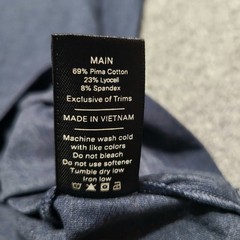 Public Rec Shirt Mens Large Heather Navy Go To Long Sleeve Performance Crewneck