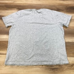 Lands’ End T-Shirt Mens XL Minimalist 100% Cotton Tailored Fit Gray Casual Tee