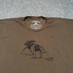 Toad & Co Brown Organic Cotton Graphic Short Sleeve T-Shirt Men’s Size XXL
