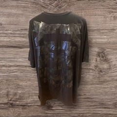 Men’s Big & Tall YRN Glossy Black Graphic T Shirt Size 3XL NWOT