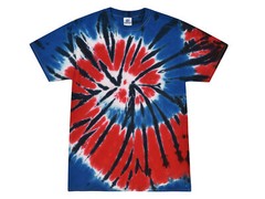 Multi-Color Tie Dye T-Shirts Adult SM – XXXXXL 100% Cotton Colortone