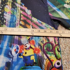Despicable Me Minions Shirt Mens XL Colorful Neon City Universal Japan Exclusive
