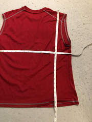 Champion Shirt Men’s Medium Red Mesh Activewear Muscle Tank Top