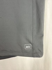 Rei Co-Op T-Shirt Mens S Gray Short Sleeve Crew Neck Pullover Polyester Stretch