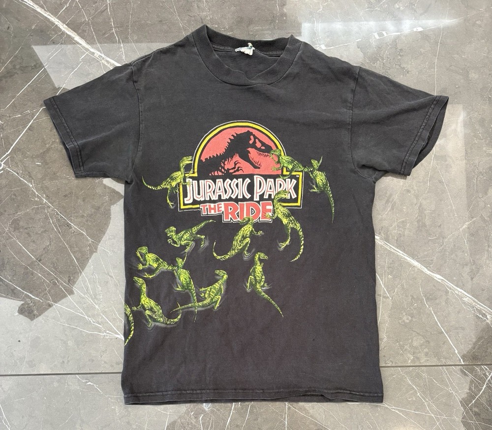 1990s Universal Studios Hollywood “Jurassic Park: The Ride” TShirt XS/S Vintage