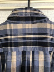 ALTAMONT Check Flannel Shirt Long Sleeve M Size