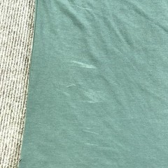 CUTS Henley Shirt Mens Large Green PYCA Pro Stretch Curved Hem Tee Soft Casual