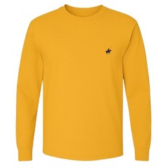 Men’s 100% Cotton Long Sleeve T-Shirts (4-Pack)