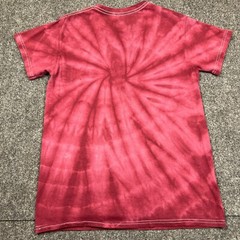 MV Sport Gannon University Spell Out T Shirt Adult Small Red Tie Dye Tee