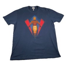 Disney Wondergroud Gallery T Shirt XL Rocketeer Movie Graphic Print Preowned