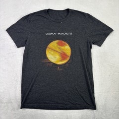 Coldplay Parachutes Head Full of Dreams Tour 2017 Grey Shirt Men’s Medium