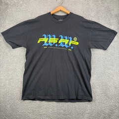 ASAP Worldwide Mens XL Black Graphic T-Shirt ASAP Mob Hip Hop Rap Tee USA Made