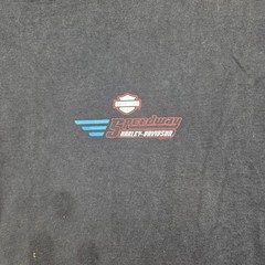 Harley-Davidson Mens T-Shirt 3XL Concord NC Speedway Black Graphic Motorcycle