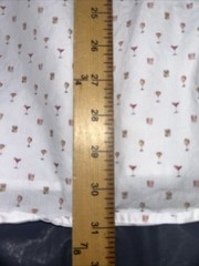 Men’s ETON Signature Twill Shirt Cocktail Print Size 16 Slim 41 Luxury Rare