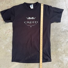 Creed Weathered World Tour 2002-2003 Rock Band Shirt sz Small Screamline Y2K Tee
