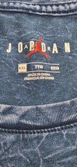 JORDAN LEGACY AJ13 LONG-SLEEVE TEE *Blue Textured Fabric Look*Mens XXL