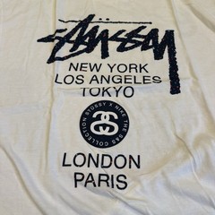 NEW XL Stussy X Nike World Tour S&S Collection Tee White