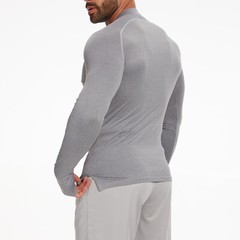 Men’s Quick-Dry Active Sport Top Shirts Quarter Zip Long Sleeve Running Outdoor