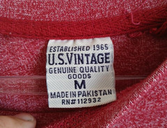 U.S. Vintage Red Long Sleeve Shirt Men’s Size M Bonfire Master Graphic