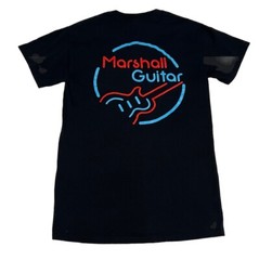 Marshall Amplification Amplifier Logo Rock Band Guitar T-Shirt Adult Small